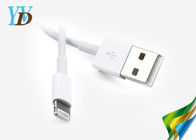 iPhone 5 Smartphone Accessories White Standard 1m Round Tube USB Cable