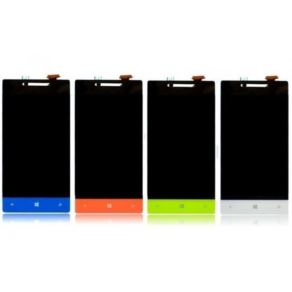 Original 4 inch HTC 8S LCD Touch Screen Digitizer in Orange , Green